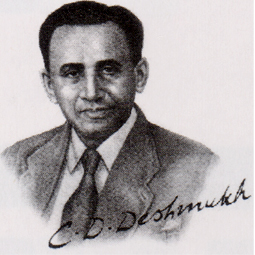 Governor-C.D. Deshmukh