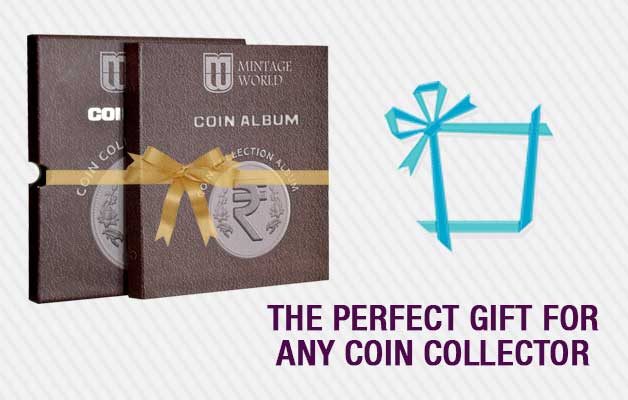 Mintage World 5 Rs Coin Collection Album