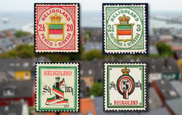 Stamps of Helgoland