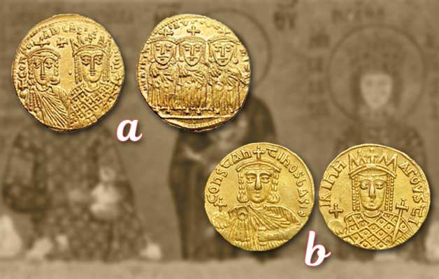 Coins of Empress Irene