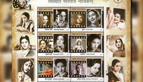 Legendary Actresses of Indian Cinema on Stamps