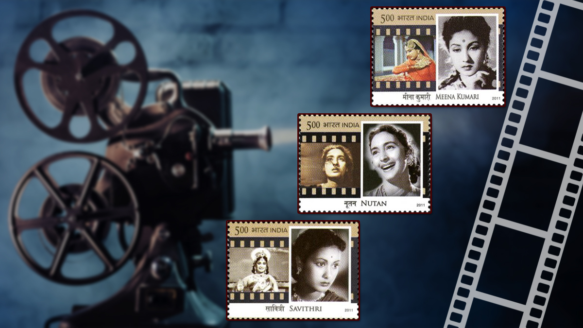 Legendary Actresses of Indian Cinema on Stamps