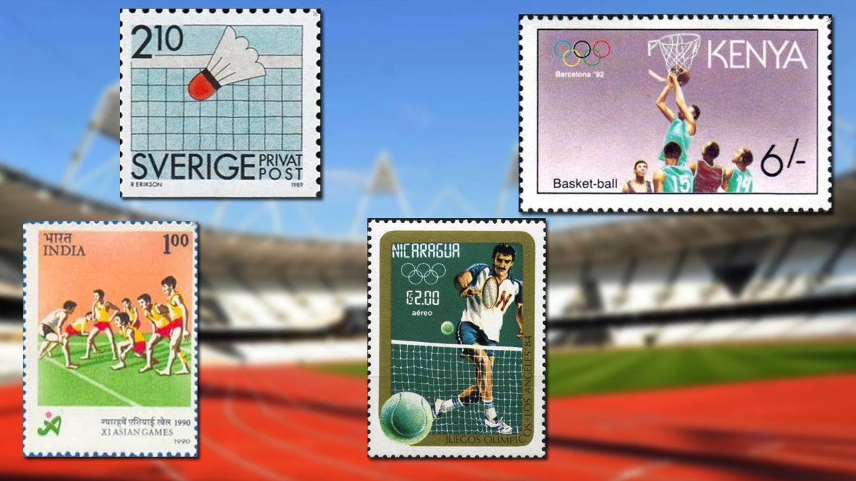 Sports Postage Stamps