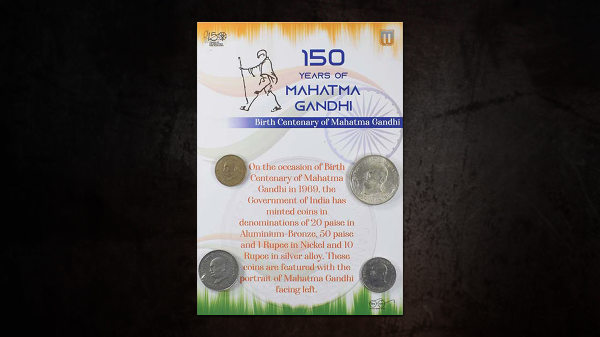 Mahatma Gandhi Commemorative Coins