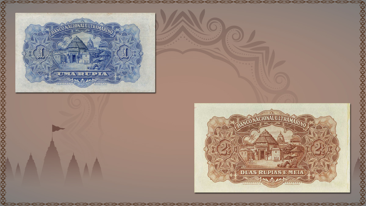 portuguese-india-banknotes-depicting-temples